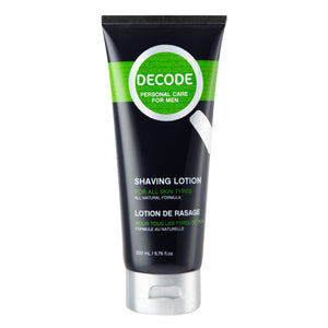 Hush Brands Decode Personal Care For Men All 天然 Shaving Lotion|200ml 主產品圖