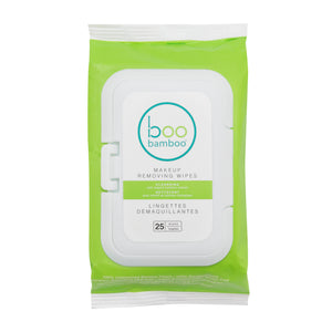 Hush Brands Boo 竹纖維 Skin Balancing 竹纖維 Makeup Remover Wipes|25ct 主產品圖