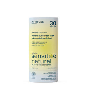 ATTITUDE Sunscreen Stick|SPF 30 敏感肌 主產品圖
