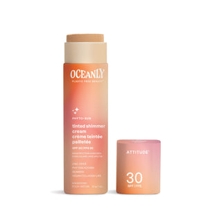 ATTITUDE Tinted Shimmer Cream|SPF 30|防曬及曬後護理 主產品圖