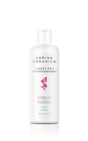 Carina Organics 香豌豆 無酒精 造型啫喱 主產品圖
