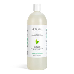 Carina Organics 薄荷 洗頭沐浴露 產品細節圖 2