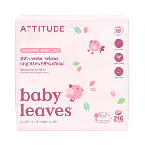 ATTITUDE 嬰兒濕紙巾|99% Water 產品細節圖 2