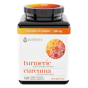 Youtheory 特強薑黃素 C3 Complex (含黑胡椒) 500mg (120粒) | 海外代購 - canadahk