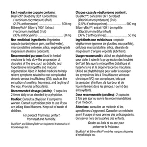 Webber Naturals 藍莓 + 山桑子 雙重護眼精華 240粒 (120粒 x 2樽) | 海外代購 - canadahk