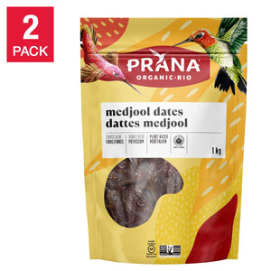 Prana 有機 Medjool 椰棗 大粒天然乾果 (1kg x 2包) 產品圖片 1-Lohas 銀髮健康選品