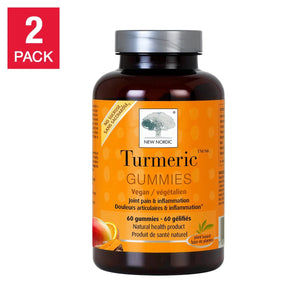 Turmeric™ 無糖薑黃軟糖 (芒果香橙味) 120粒 (60粒 x 2盒) | 海外代購 - canadahk