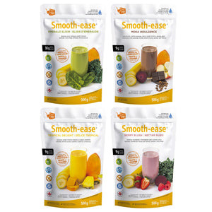 Happy Yak Smooth-ease 純素凍乾水果蔬菜 Smoothie 粉 4款口味 (500g x 4包) 產品圖片 1-Lohas 銀髮健康選品