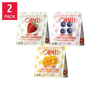 OHME! 加拿大製真果凍乾水果雜錦 無添加糖 (6包) 產品圖片 1-Lohas 銀髮健康選品