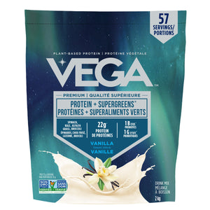 Vega Protein + Supergreens 植物蛋白蔬果粉 雲呢拿味 (2kg) 產品圖片 1-Lohas 銀髮健康選品