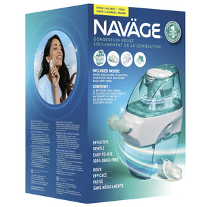 Navage 電動吸力洗鼻器套裝 (90粒 SaltPods + 雙鼻托 + 座枱架) 產品圖片 3-Lohas 銀髮健康選品