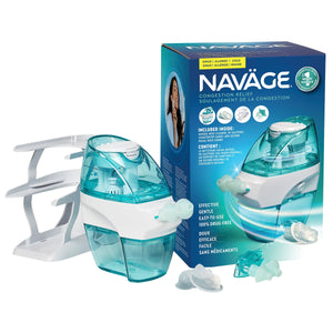 Navage 電動吸力洗鼻器套裝 (90粒 SaltPods + 雙鼻托 + 座枱架) 產品圖片 5-Lohas 銀髮健康選品