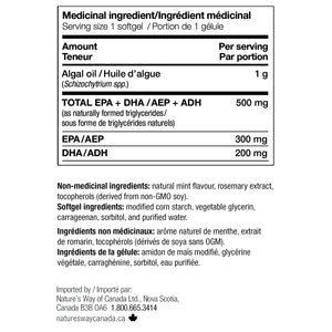 Nature's Way Nature's Way NutraVege Plant-Based Omega-3 Mint, 2 x 75 Softgels 產品圖片 3