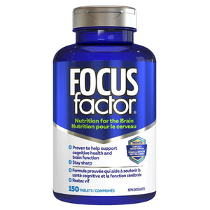 Focus Factor 美國 No.1 強效補腦營養片 (150粒) | 海外代購 - canadahk
