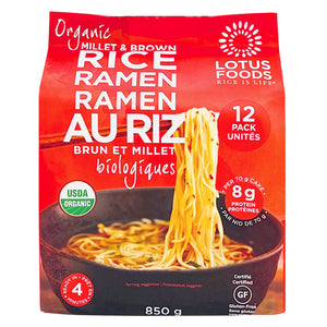 有機小米糙米拉麵 無麩質乾麵 (850g) 產品圖片 1-Lohas 銀髮健康選品