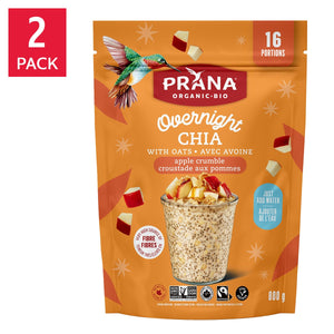 Prana 有機隔夜奇亞籽燕麥 (800g x 2包)|3款口味 Apple Crumble 產品圖片 4