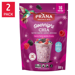 Prana 有機隔夜奇亞籽燕麥 (800g x 2包)|3款口味 Berry Fairy 產品圖片 7