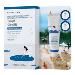 Round Lab 白樺保濕防曬 SPF 50+|長者戶外防護 50mL x 2-ElderlyShop 銀髮生活護理 圖片 2