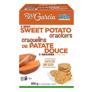 RW Garcia 三種籽甘薯脆餅 亞麻籽罌粟籽奇亞籽 (425g x 2盒) 產品圖片 1-Lohas 銀髮健康選品