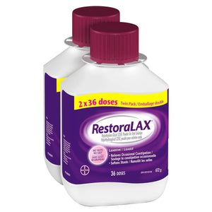 RestoraLAX 輕鬆潤滑通便劑(2x36 劑量) | 海外代購 - canadahk