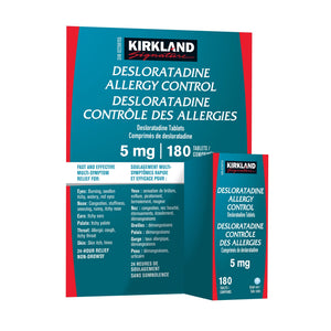 Kirkland Signature Kirkland Signature Desloratadine Allergy Control 5 mg, 180 Tablets 產品圖片 1