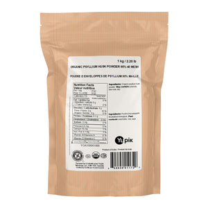 Yupik 有機洋車前子殼粉 (1kg) 產品圖片3-Lohas 銀髮健康選品