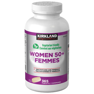 Kirkland Signature 女士 50+ 全效多種維他命及礦物質 (365粒) - canadahk