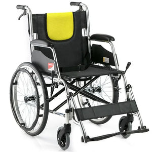 魚躍 Yuwell H053C 手動輪椅車 (小巧折背輕便款) - 樂耆同行 Lohas Elderly-香港樂齡長者用品專門店