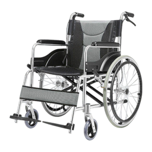可孚 Cofoe 鋁合金輕便折疊輪椅 老人代步車 - 鋁合金輕便款(1號款) (12KG/蜂窩透氣坐墊)-輪椅-樂耆同行 Lohas Elderly-香港樂齡長者用品專門店