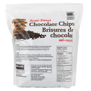 Kirkland Signature 51% 半甜朱古力粒 蔗糖・真雲呢拿 (2kg) 產品圖片 2-Lohas 銀髮健康選品