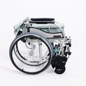 日本松永 MATSUNAGA 鋁合金輕便折疊輪椅 老人出遊代步車 - MW-SL3D (大輪可掀款)-輪椅-樂耆同行 Lohas Elderly-香港樂齡長者用品專門店