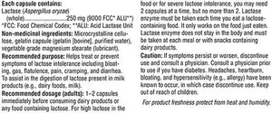 Webber Naturals 特強乳糖酶酵素 250mg 2瓶裝 | 海外代購 - canadahk