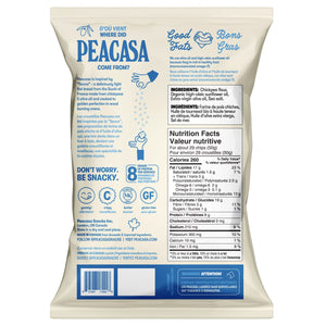 Peacasa 加拿大製鷹嘴豆脆片 海鹽+蜜糖芥末 (128g x 6包) 產品圖片 2-Lohas 銀髮健康選品