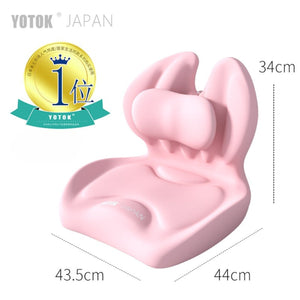 YOTOK 日本優藤悠居 辦公室人體工學護腰坐墊靠背一體墊 - 活性竹炭抑菌版-坐墊-FIT MART 香港智能健康及運動生活用品專門店:筋膜槍、瑜伽輔助工具、智能健身設備