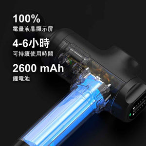 GXA美國N11專業級深層高頻筋膜槍 (2600mAh|5個按摩頭連收藏盒|灰色) - 樂耆同行 Lohas Elderly-香港樂齡長者用品專門店