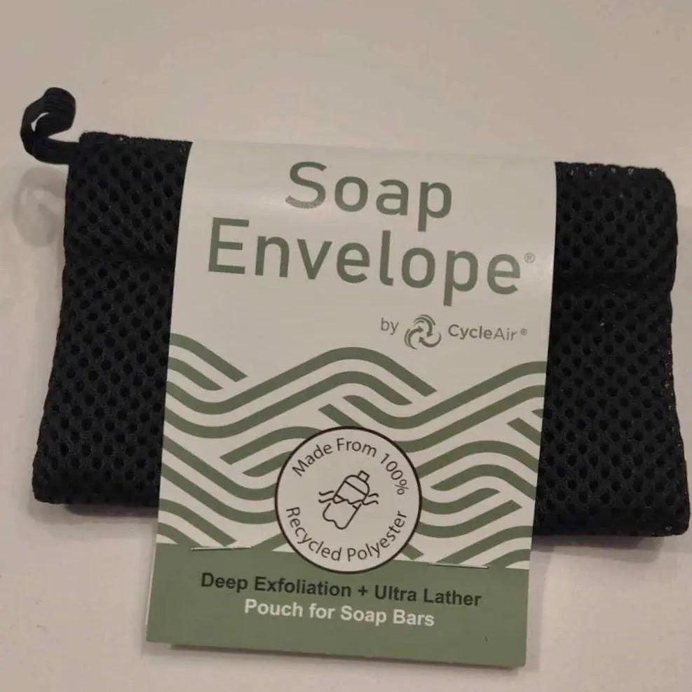 Fresh Suds Soapery Soap Pouch｜Black｜Senior Living｜Overseas Purchasing