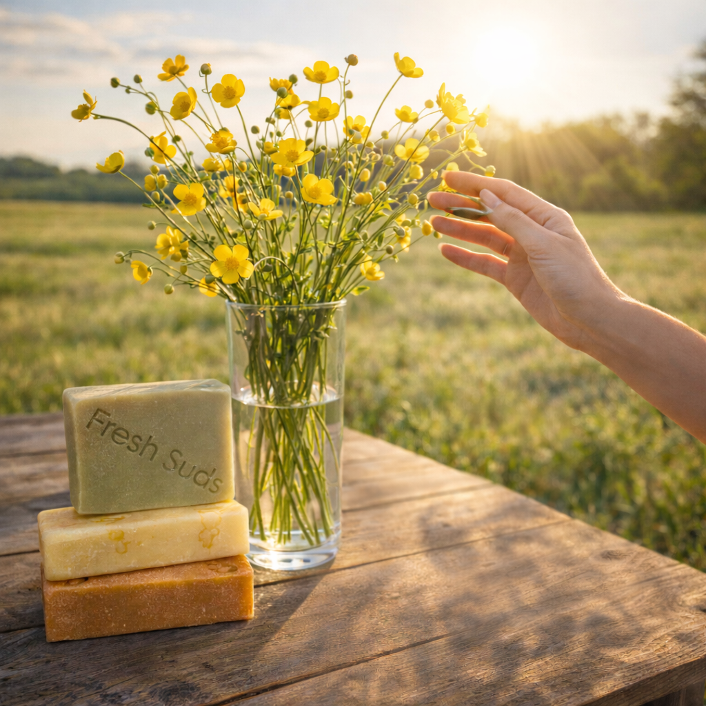 Fresh Suds Soapery Sensitive Skin Handmade Soap Set | Senior Daily Living | Overseas Purchasing