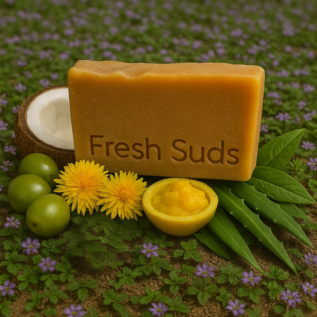 Fresh Suds Soapery Restore Dandelion Handmade Soap | Senior Daily Living | Overseas Purchasing