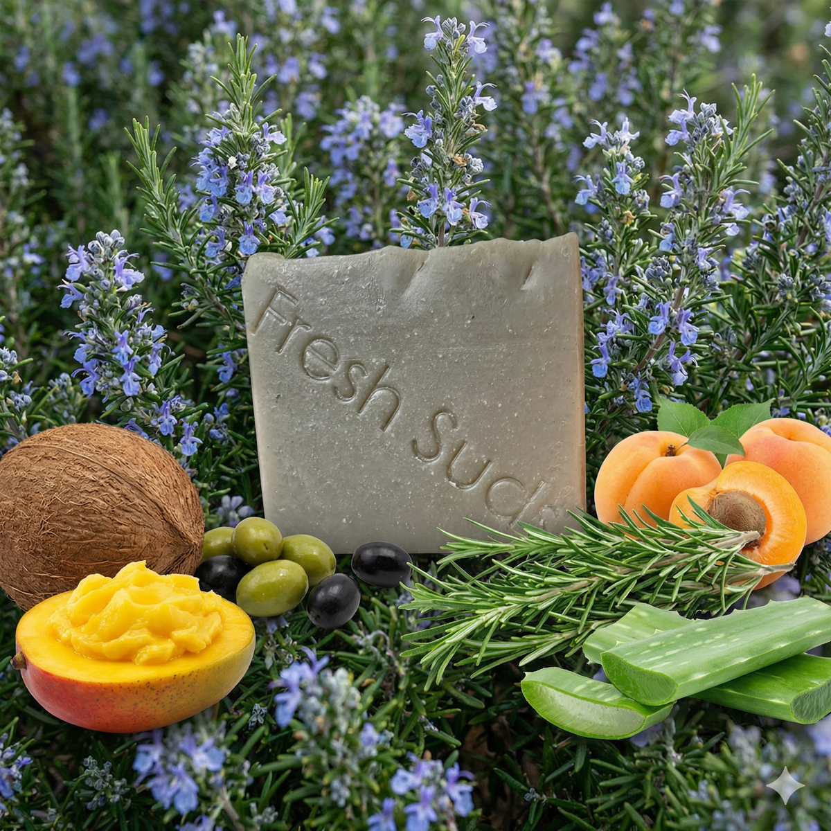 Fresh Suds Soapery Rosemary Daydream Handmade Soap | Senior Lifestyle | Overseas Purchasing