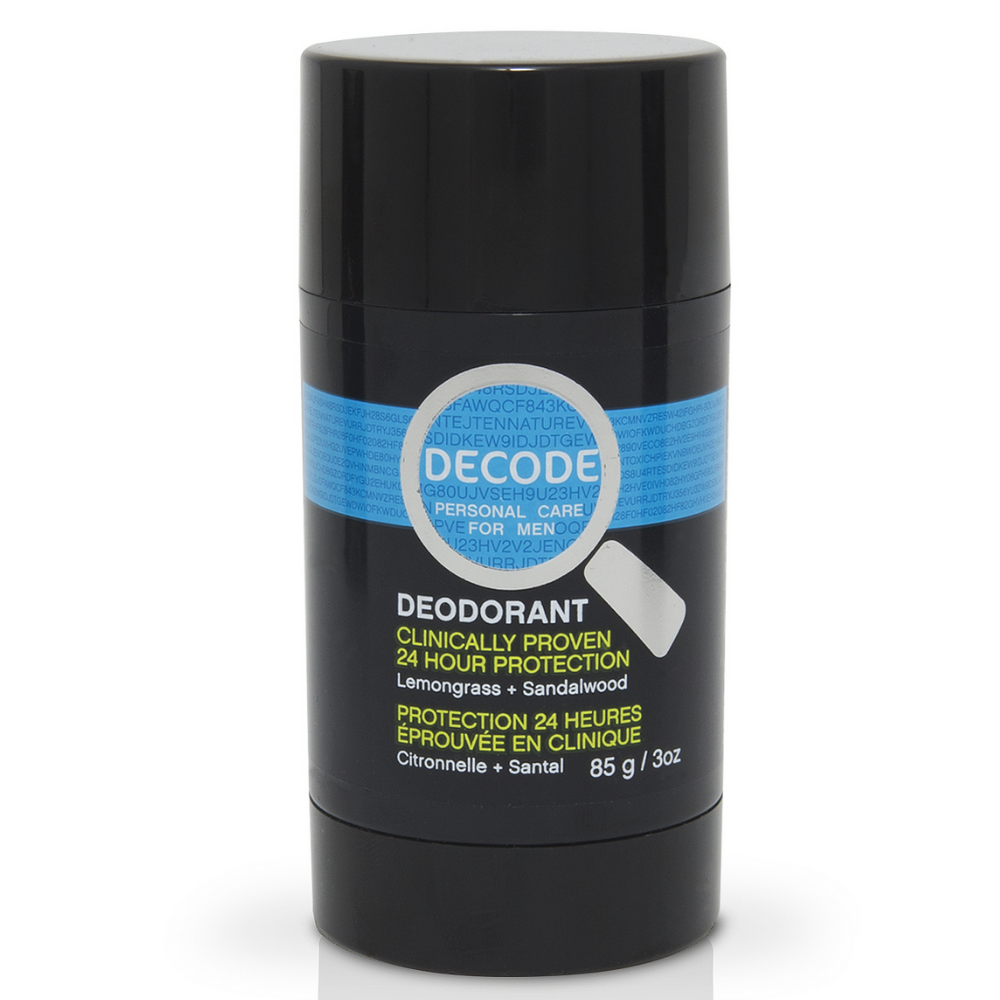 Hush Brands Decode Personal Care For Men Lemongrass Sandalwood 體香膏｜85g 主產品圖
