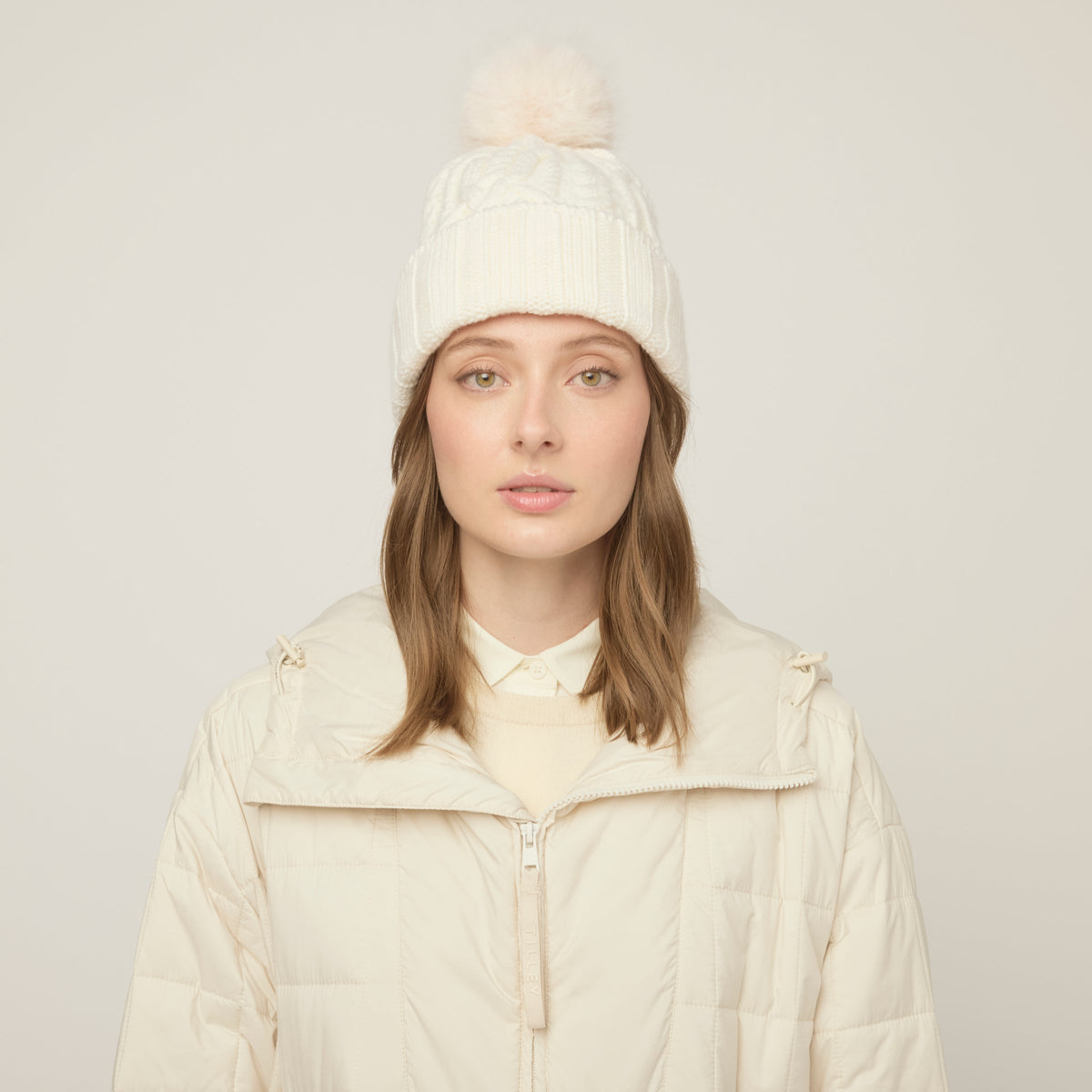 Tilley Pom Pom Cable Beanie | Senior Living Essentials | Overseas Purchasing