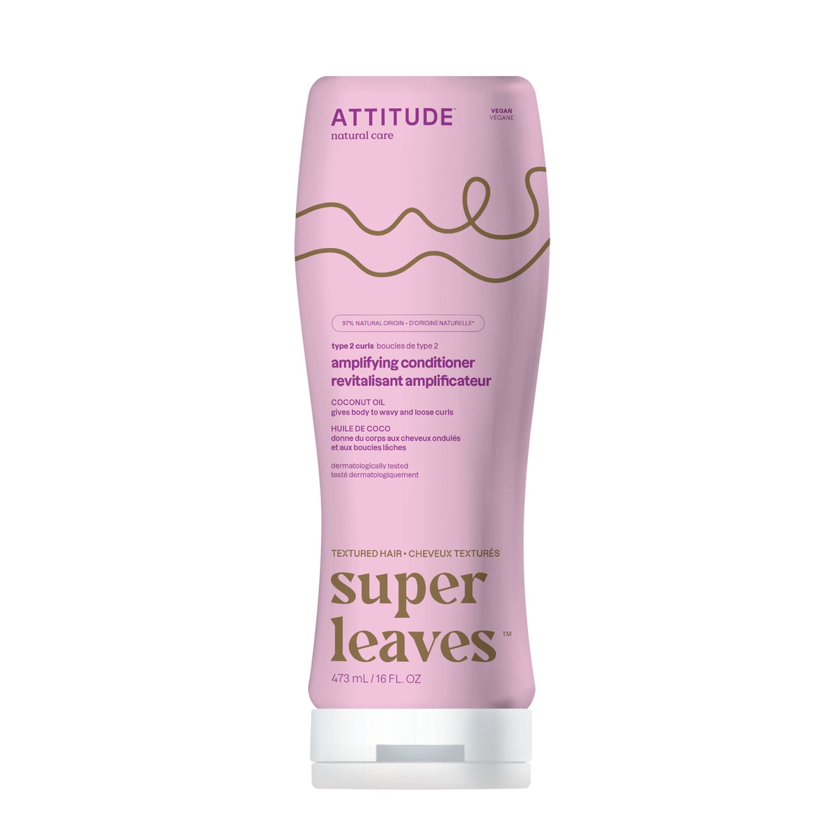 【Senior Living Essentials】ATTITUDE Amplifying Conditioner | Curly Hair | Overseas Purchasing