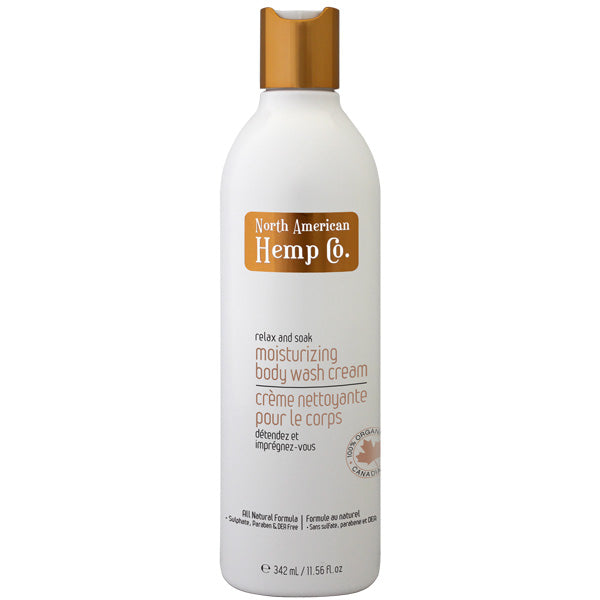 Hush Brands North American Hemp Co. Relax and Soak｜保濕 沐浴露 Cream｜342ml 主產品圖