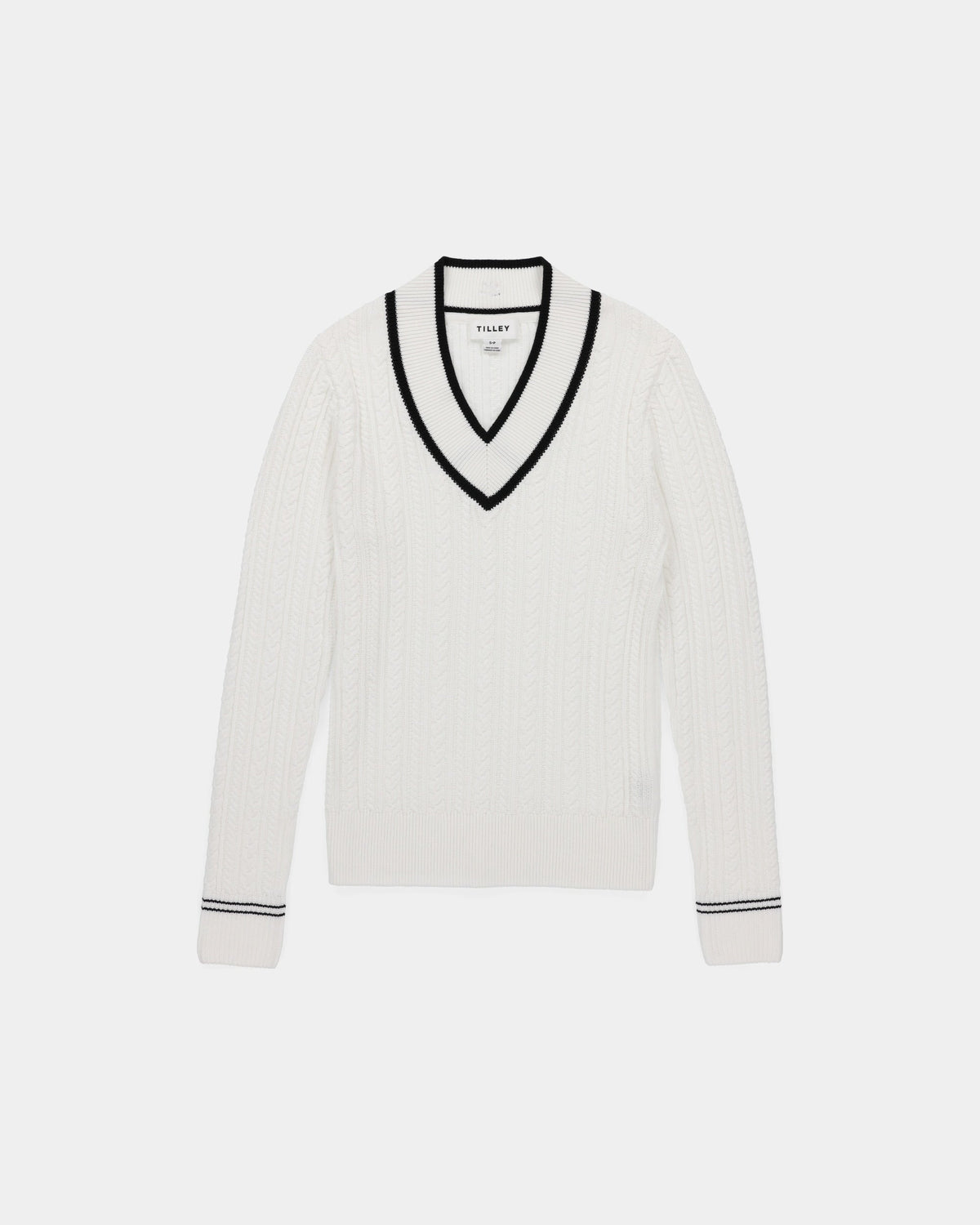Tilley V Neck Cable 毛衣 主產品圖