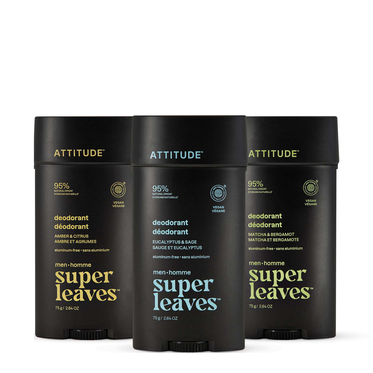 ATTITUDE Men 體香膏 3｜Pack 主產品圖
