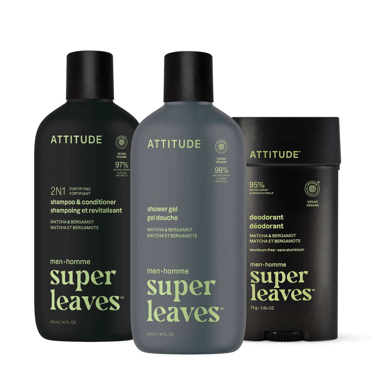 ATTITUDE Men Hair & Body Care Kit｜頭髮護理 主產品圖