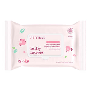 ATTITUDE 嬰兒濕紙巾｜99% Water 主產品圖