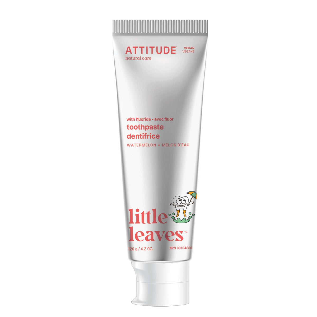 【Direct from Canada Selection】ATTITUDE Kids Fluoride Toothpaste