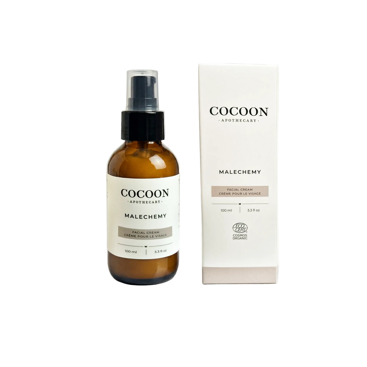 Cocoon Apothecary Malechemy Face Cream | Lightweight Hydration for Men | Senior Lifestyle | Overseas Purchasing