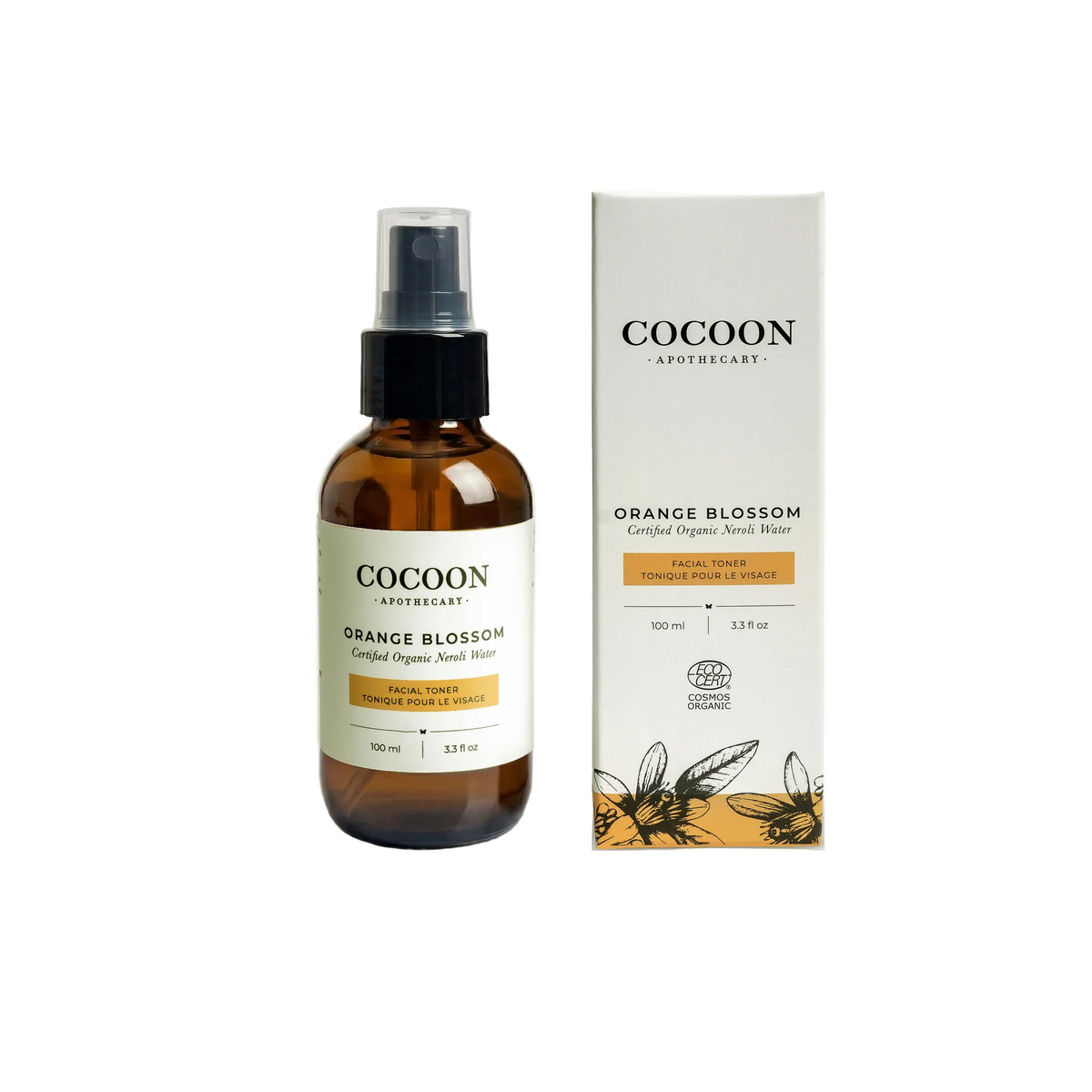 Cocoon Apothecary Orange Blossom Facial Toner | Senior Daily Life | Overseas Purchasing